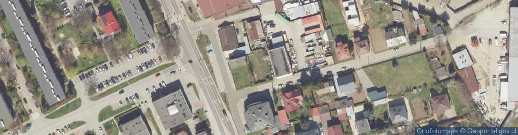 Zdjęcie satelitarne Chocimska ul.