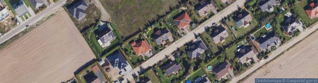 Zdjęcie satelitarne Chabrowa ul.