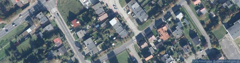 Zdjęcie satelitarne Chybickiego Wawrzyńca, ks. ul.