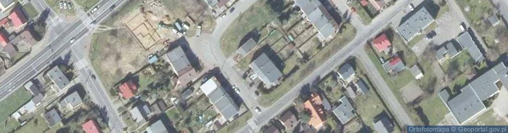 Zdjęcie satelitarne Chybickiego Wawrzyńca, ks. ul.