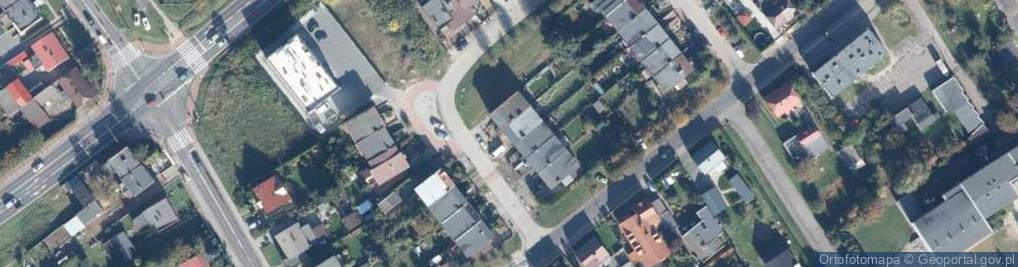 Zdjęcie satelitarne Chybickiego Wawrzyńca, ks. ul.