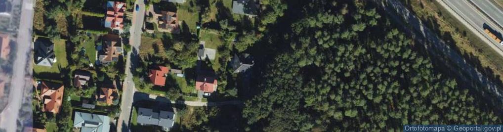 Zdjęcie satelitarne Chabrowa ul.