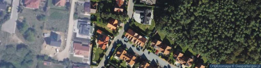 Zdjęcie satelitarne Chabrowa ul.