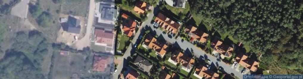 Zdjęcie satelitarne Chabrowa ul.