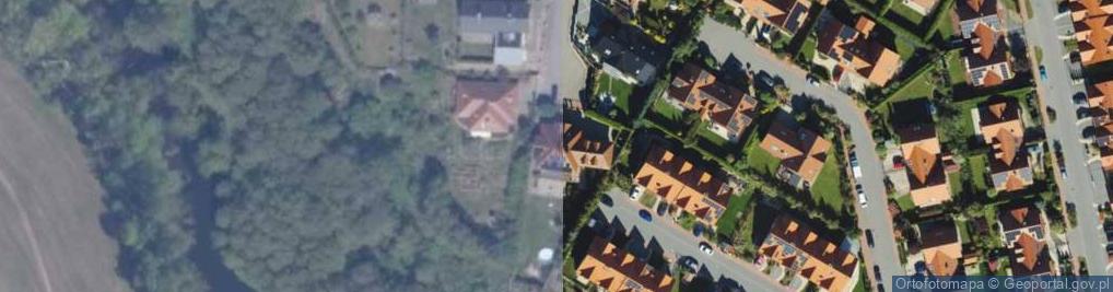 Zdjęcie satelitarne Chabrowa ul.