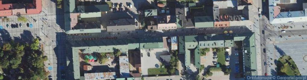 Zdjęcie satelitarne Chłodna ul.