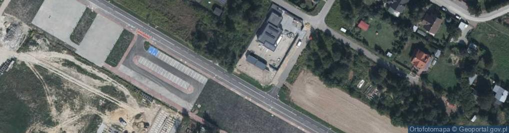 Zdjęcie satelitarne Chryzantemowa ul.
