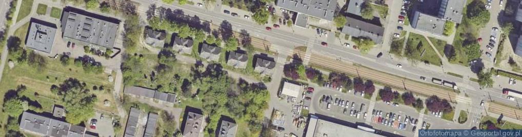 Zdjęcie satelitarne Chorzowska ul.