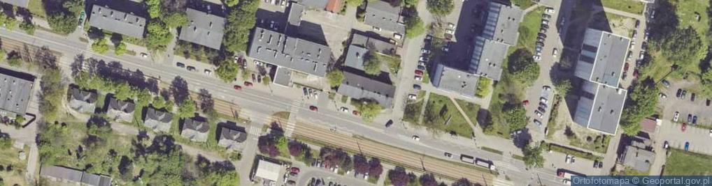 Zdjęcie satelitarne Chorzowska ul.