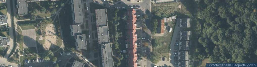 Zdjęcie satelitarne Chłopska ul.