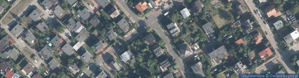 Zdjęcie satelitarne Chorwacka ul.