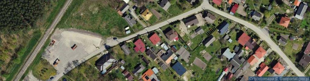 Zdjęcie satelitarne Chwałki ul.