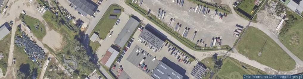 Zdjęcie satelitarne Chemiczna ul.