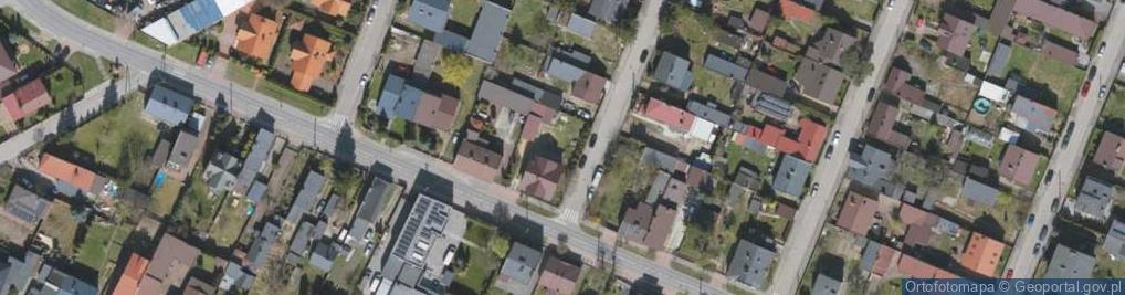 Zdjęcie satelitarne Chłodna ul.