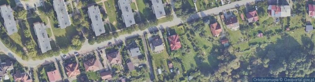Zdjęcie satelitarne Chłodna ul.