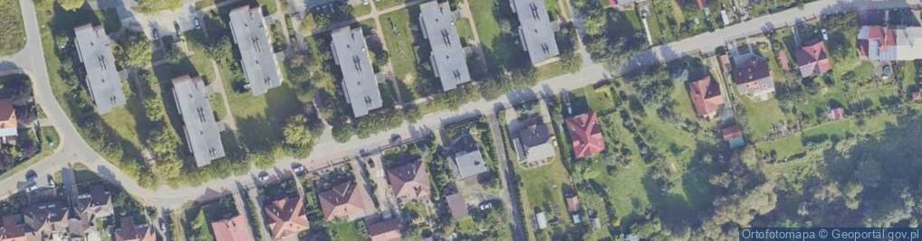 Zdjęcie satelitarne Chłodna ul.