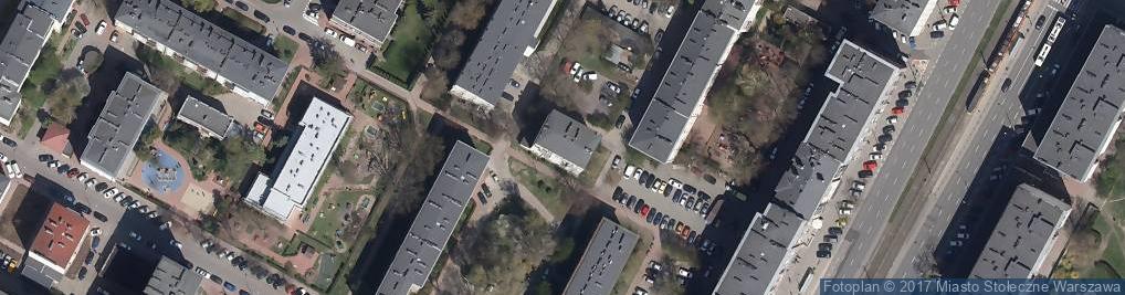 Zdjęcie satelitarne Chotomowska ul.