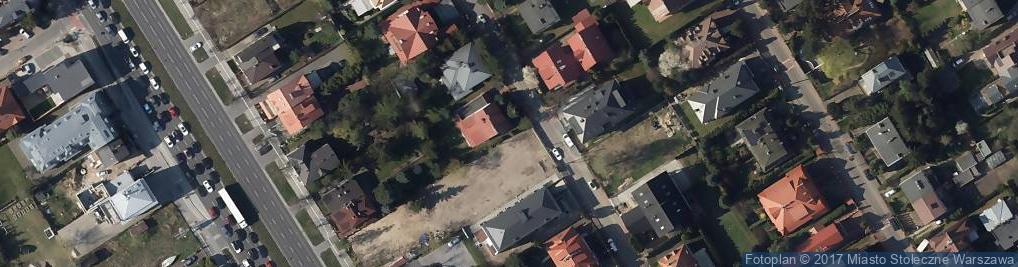 Zdjęcie satelitarne Chorągwi Pancernej ul.