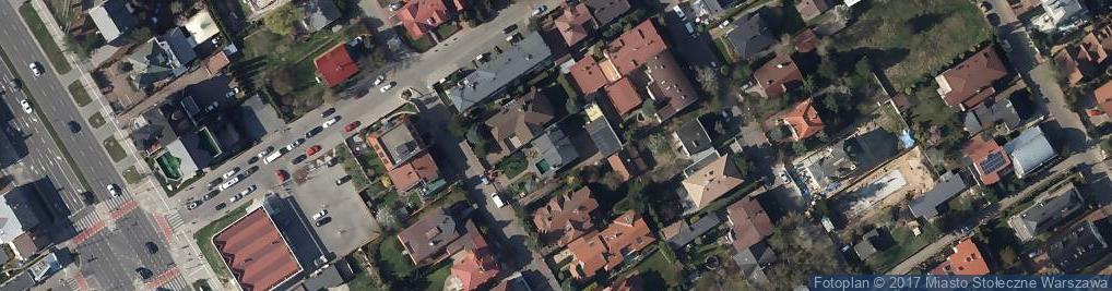 Zdjęcie satelitarne Chorągwi Pancernej ul.