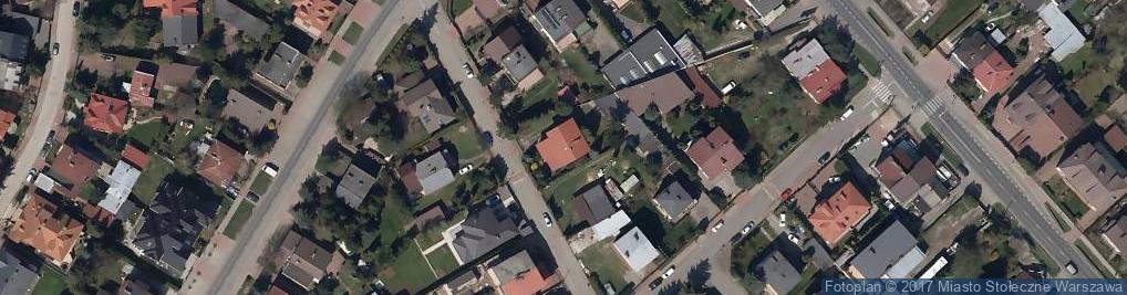 Zdjęcie satelitarne Chmurna ul.
