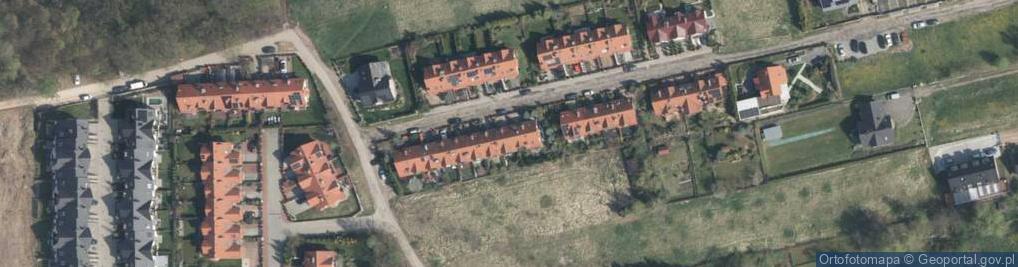 Zdjęcie satelitarne Chabrowa ul.