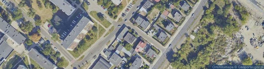 Zdjęcie satelitarne Chabrowa ul.