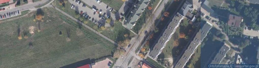 Zdjęcie satelitarne Chełmska ul.