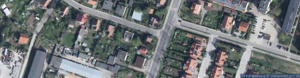 Zdjęcie satelitarne Chrzanowskiej Zofii ul.