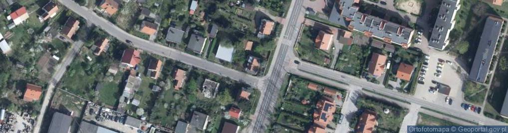 Zdjęcie satelitarne Chrzanowskiej Zofii ul.