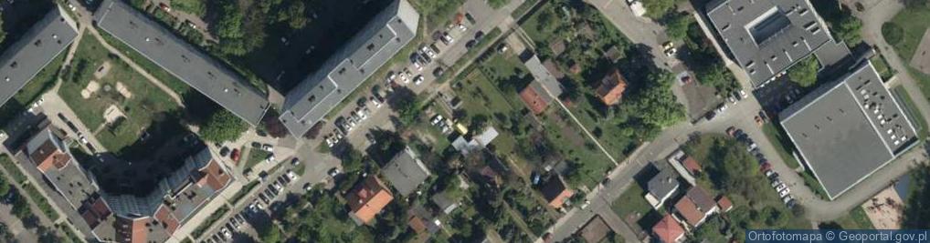 Zdjęcie satelitarne Chorwacka ul.