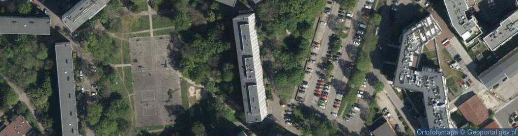 Zdjęcie satelitarne Chorwacka ul.