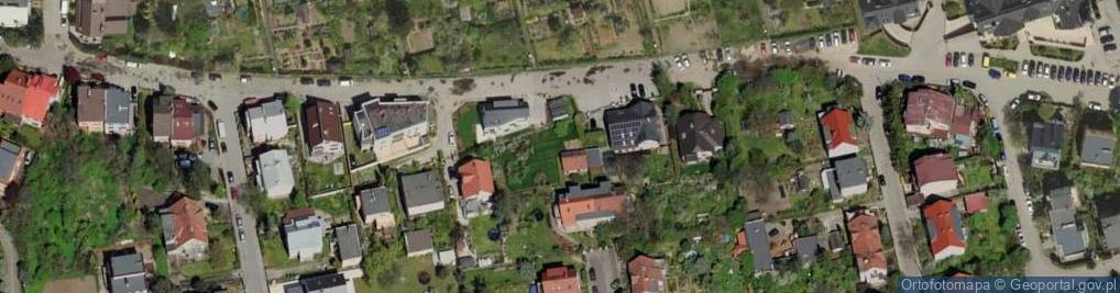 Zdjęcie satelitarne Chrzanowskiego Ignacego ul.