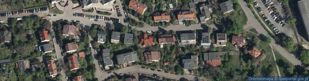 Zdjęcie satelitarne Chrzanowskiego Ignacego ul.
