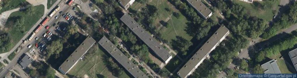 Zdjęcie satelitarne Chocimska ul.