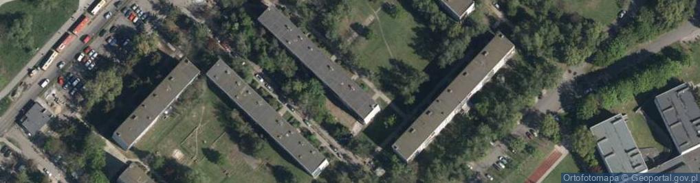 Zdjęcie satelitarne Chocimska ul.