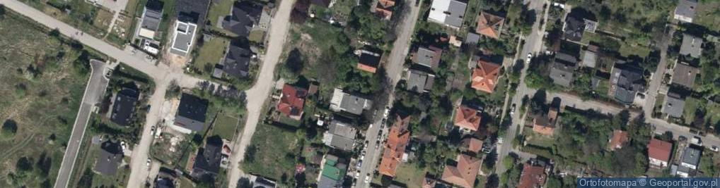 Zdjęcie satelitarne Chmurna ul.