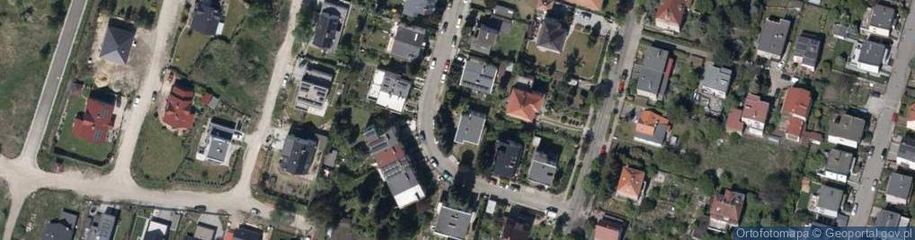 Zdjęcie satelitarne Chmurna ul.