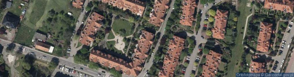 Zdjęcie satelitarne Chabrowa ul.