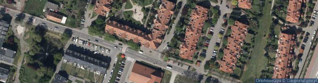 Zdjęcie satelitarne Chabrowa ul.