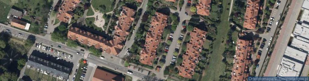 Zdjęcie satelitarne Chabrowa ul.