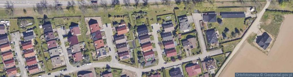 Zdjęcie satelitarne Chabrowa ul.