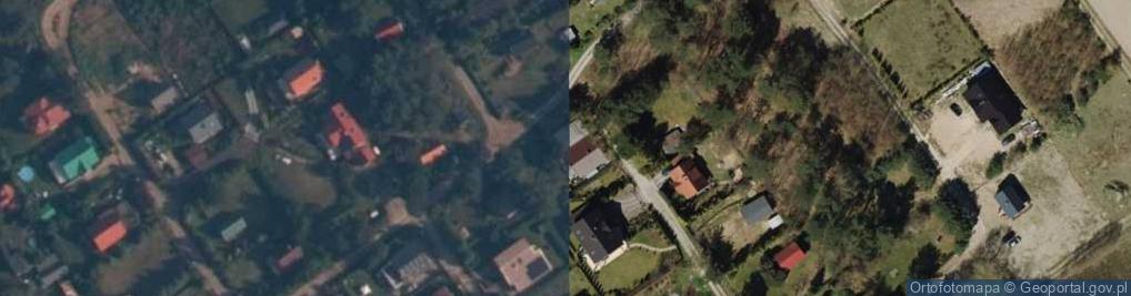 Zdjęcie satelitarne Chabrowa ul.