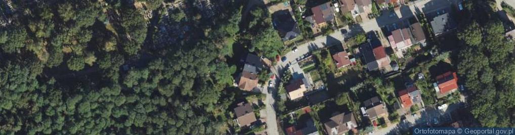 Zdjęcie satelitarne Chabrowa ul.