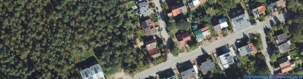 Zdjęcie satelitarne Chabrowa ul.