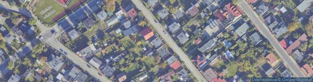 Zdjęcie satelitarne Cicha ul.