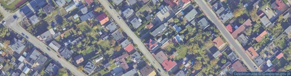 Zdjęcie satelitarne Cicha ul.