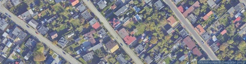 Zdjęcie satelitarne Cicha ul.