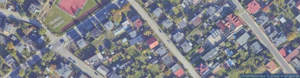 Zdjęcie satelitarne Cicha ul.