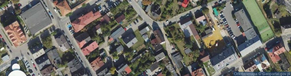 Zdjęcie satelitarne Cicha ul.