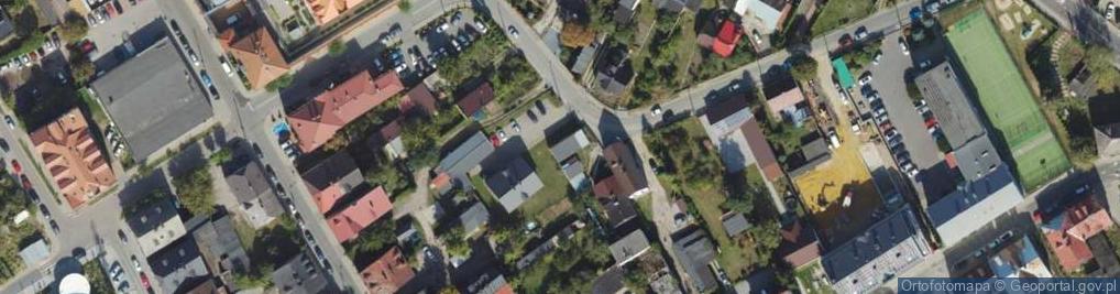 Zdjęcie satelitarne Cicha ul.